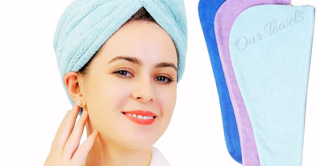 YoulerTex Microfiber Hair Towel