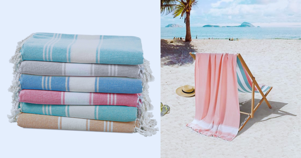 LANE LINEN BEST LIGHTWEIGHT BEACH TOWEL