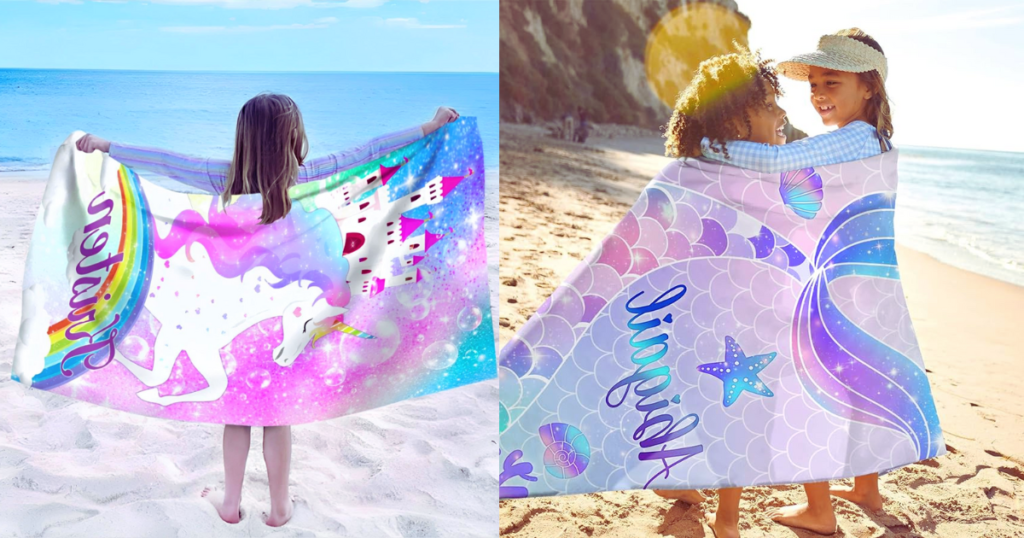 SearchI Personalized Beach Towels