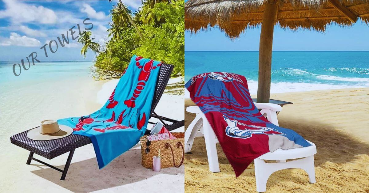 100% COTTON BEACH TOWELS