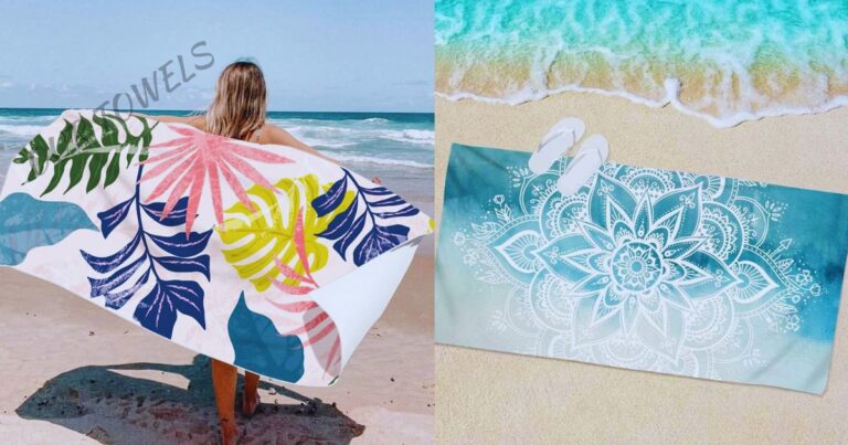 BEST LARGE BEACH TOWELS 2024   Atelier Cotton Luxury Beach Towels 3 23 768x403 